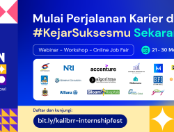 Kalibrr Gelar Job Fair Online, Ekslusif untuk Lowongan Magang, Mahasiswa dan Fresh Graduate di Seluruh Indonesia Bisa Daftar!